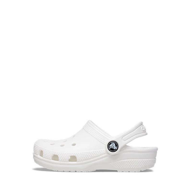 Crocs Classic Toddler Clog - White - Gambar 2