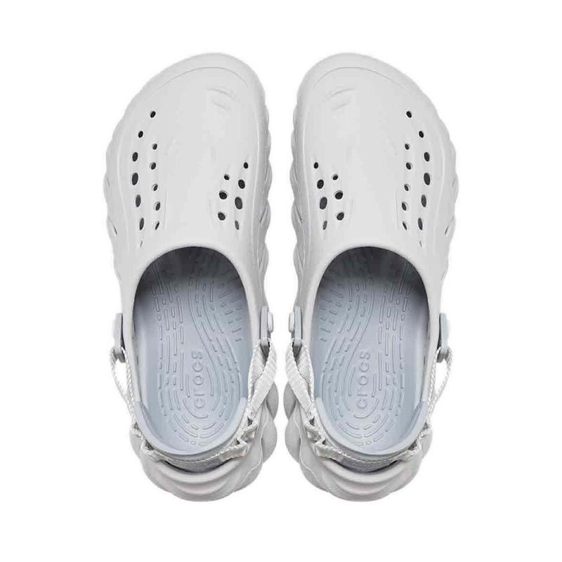 Crocs Echo Unisex Clog - Grey - Gambar 4
