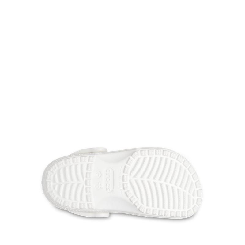 Crocs Classic Toddler Clog - White - Gambar 6