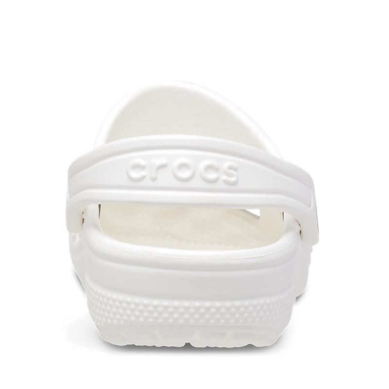 Crocs Classic Toddler Clog - White - Gambar 7
