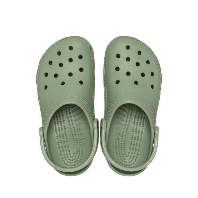 Crocs Classic Unisex Clog - Moss - Gambar 5