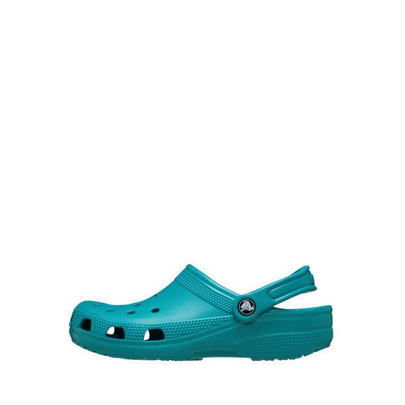 Crocs Classic Unisex Clog - Turbo Teal - Gambar 2