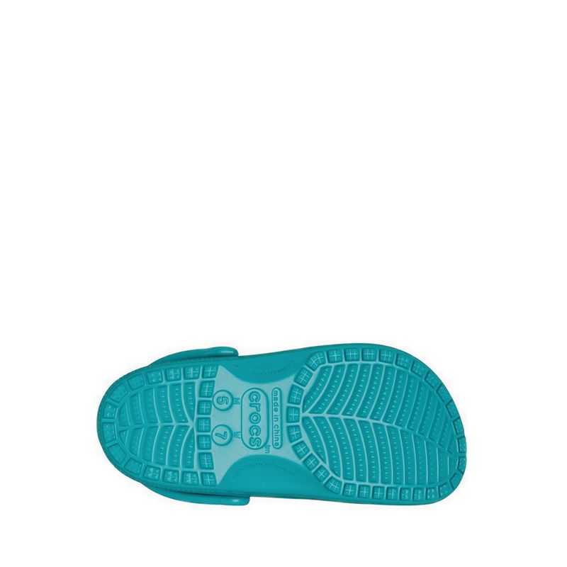 Crocs Classic Unisex Clog - Turbo Teal - Gambar 7