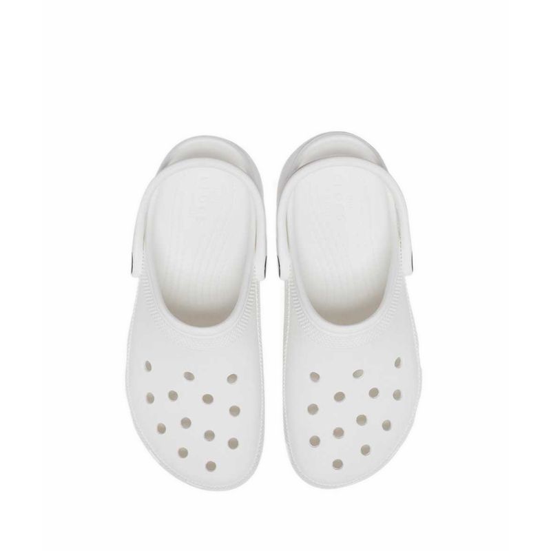 Crocs Classic Unisex Clog - Platform Clog W White - Gambar 4