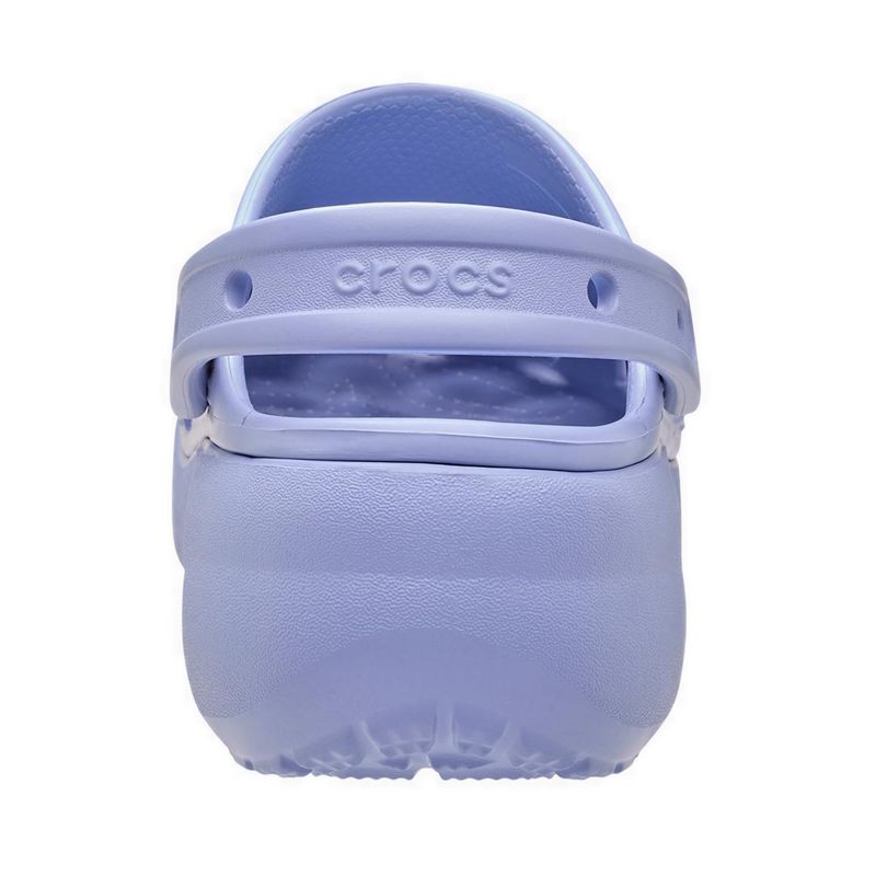 Crocs Classic Platform Women Clog - Blue Haze - Gambar 5