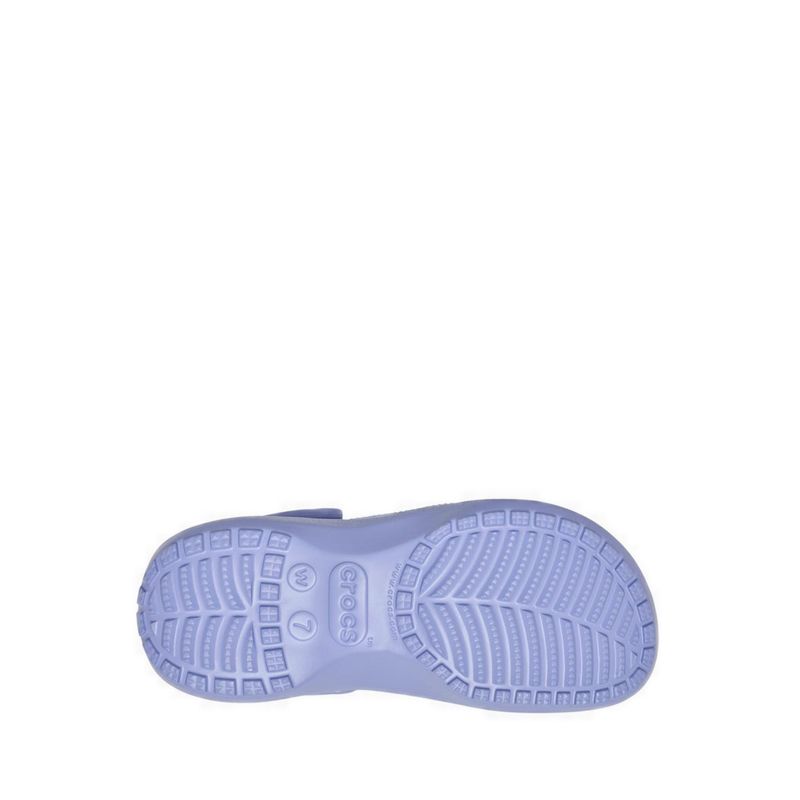 Crocs Classic Platform Women Clog - Blue Haze - Gambar 7