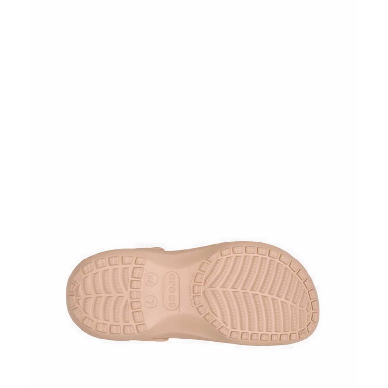 Crocs Classic Platform Women Clog - Pink Caramel - Gambar 7