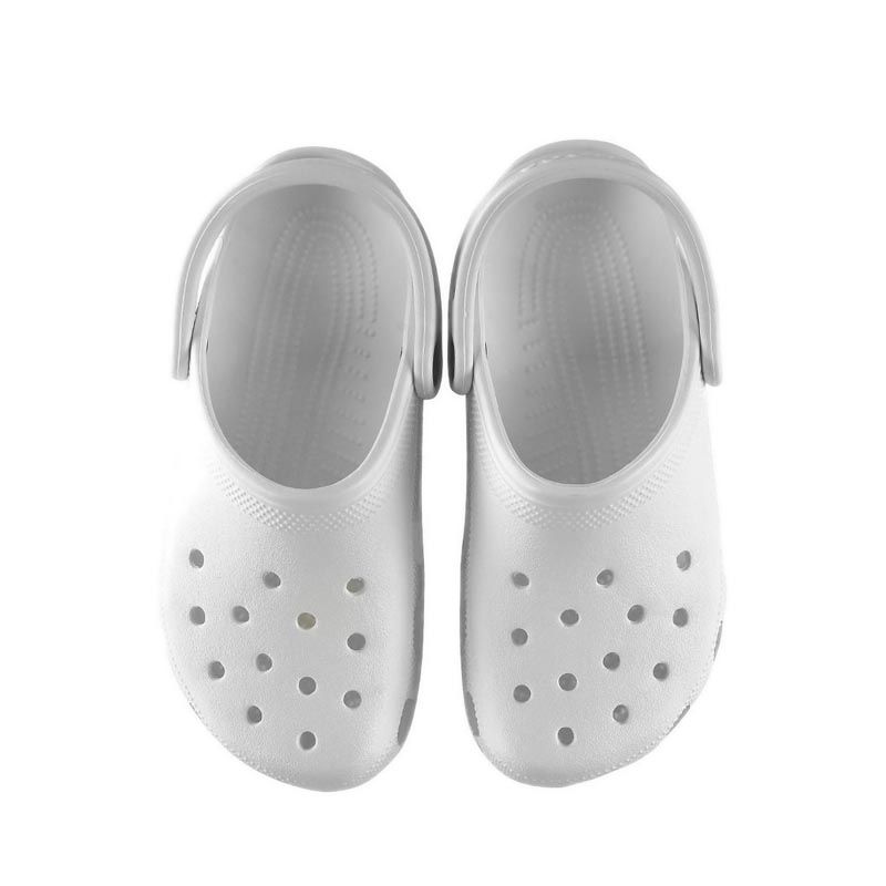 Crocs Classic Kids Clog - White - Gambar 4