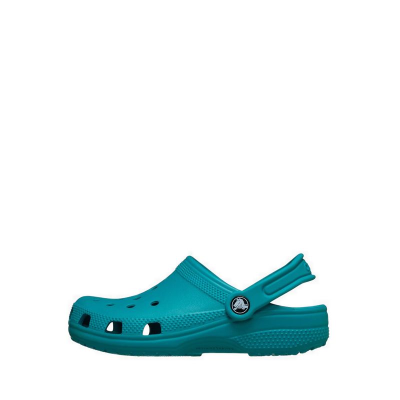 Crocs Classic Kids Clog - Turbo Teal - Gambar 2