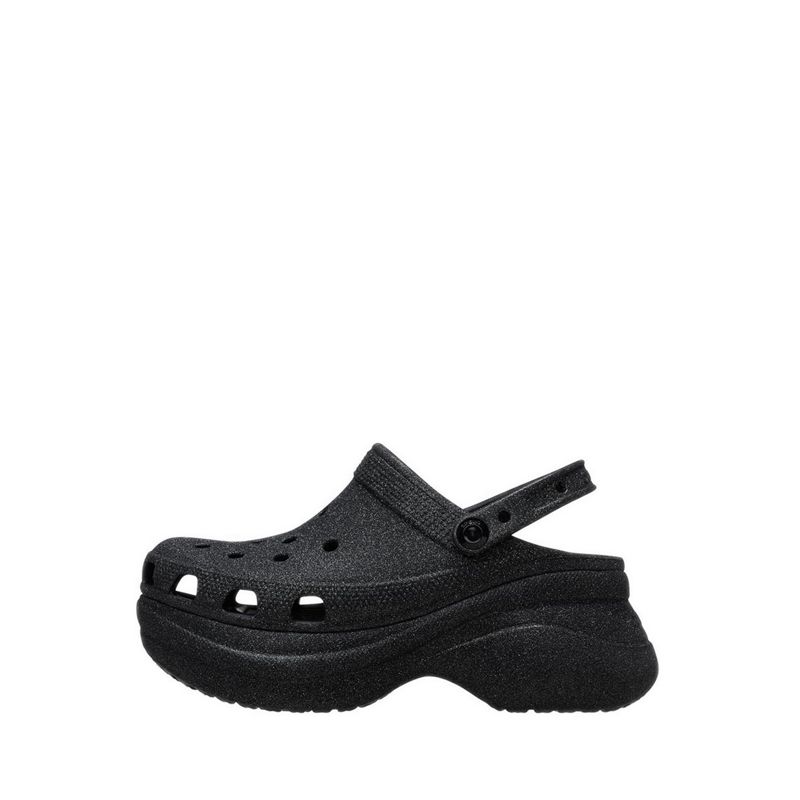 Crocs Bae Glitter Women Clog - Black - Gambar 2