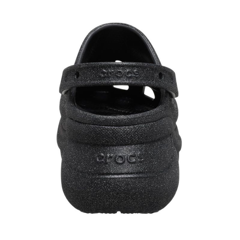 Crocs Bae Glitter Women Clog - Black - Gambar 5