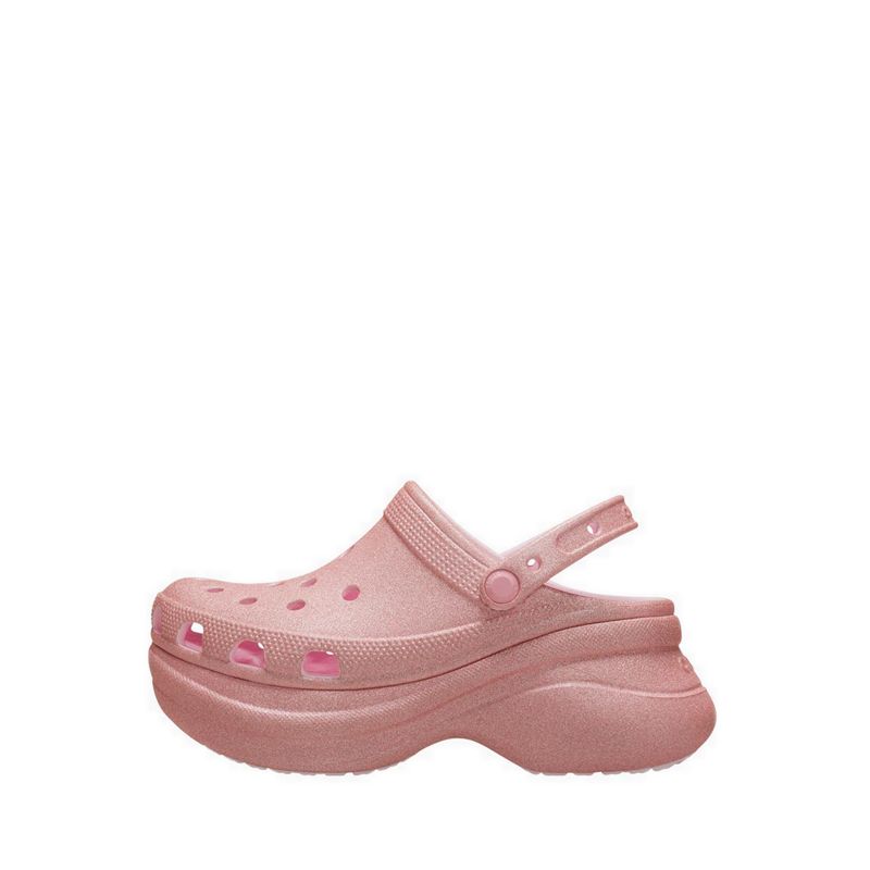 Crocs Bae Glitter Women Clog - Pink Milk - Gambar 2