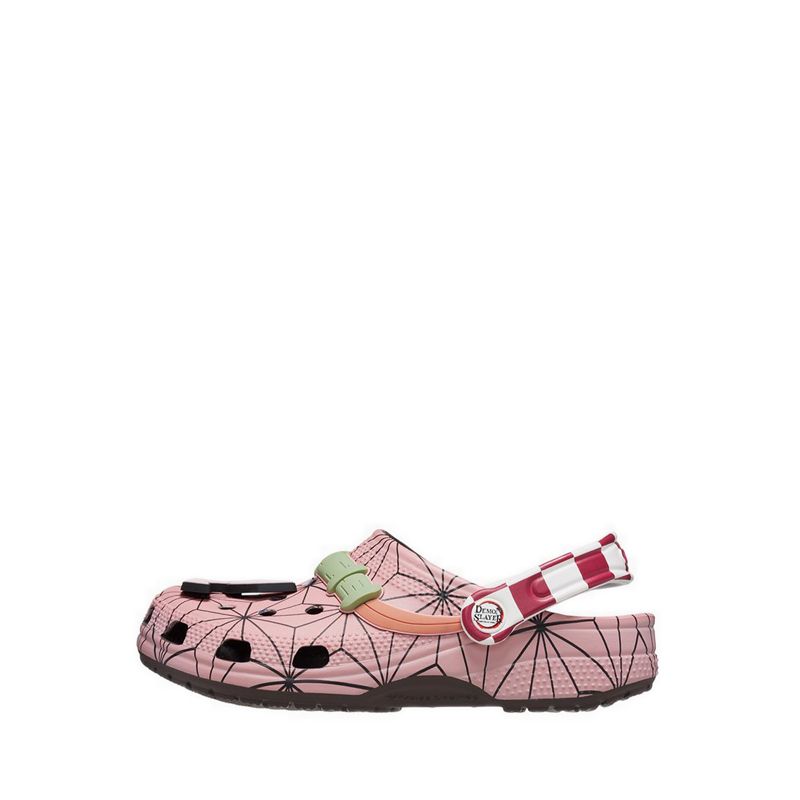 Crocs Demon Slayer Nezuko Classic Unisex Clog - Espresso - Gambar 2