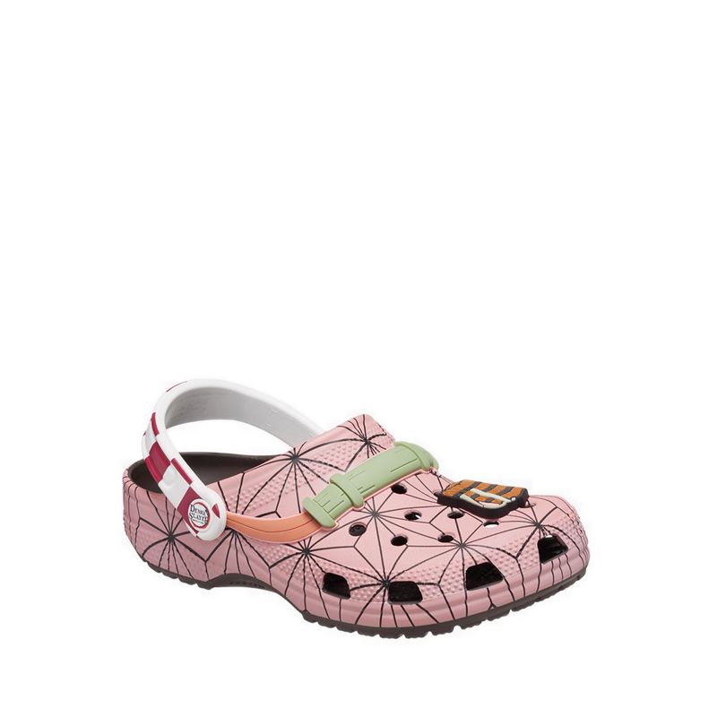 Crocs Demon Slayer Nezuko Classic Unisex Clog - Espresso - Gambar 3