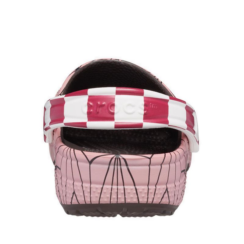 Crocs Demon Slayer Nezuko Classic Unisex Clog - Espresso - Gambar 5