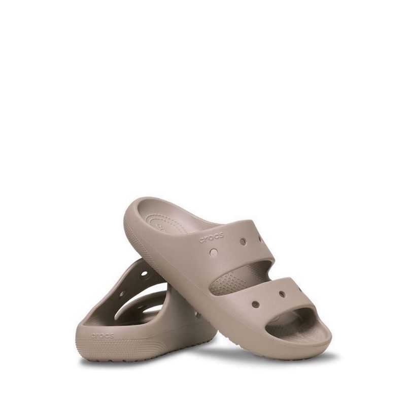 Crocs Classic Sandal v2 Unisex - Taupe - Gambar 4