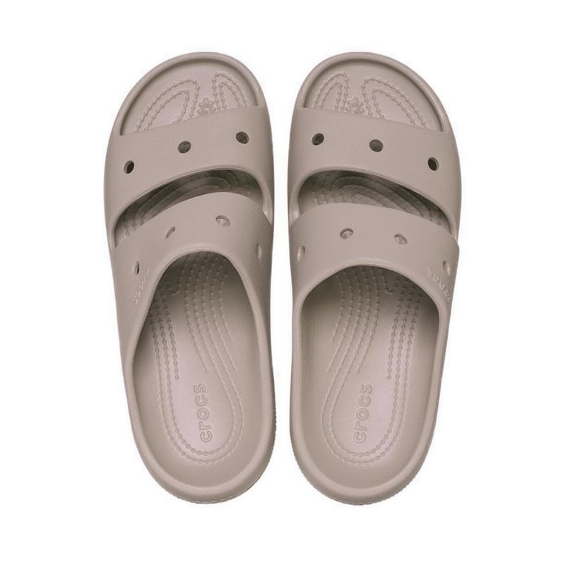 Crocs Classic Sandal v2 Unisex - Taupe - Gambar 6