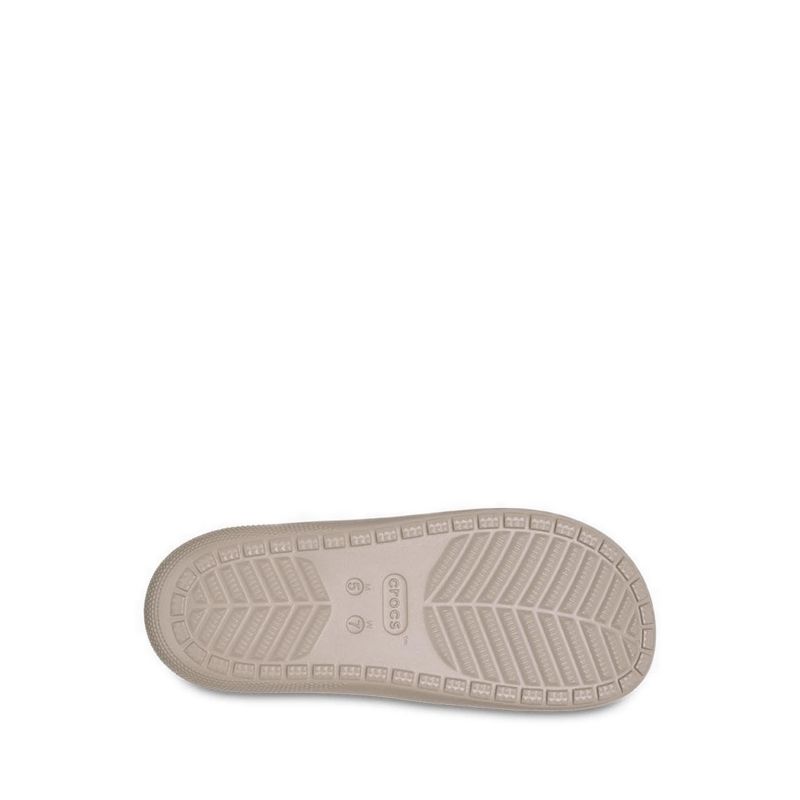 Crocs Classic Sandal v2 Unisex - Taupe - Gambar 7