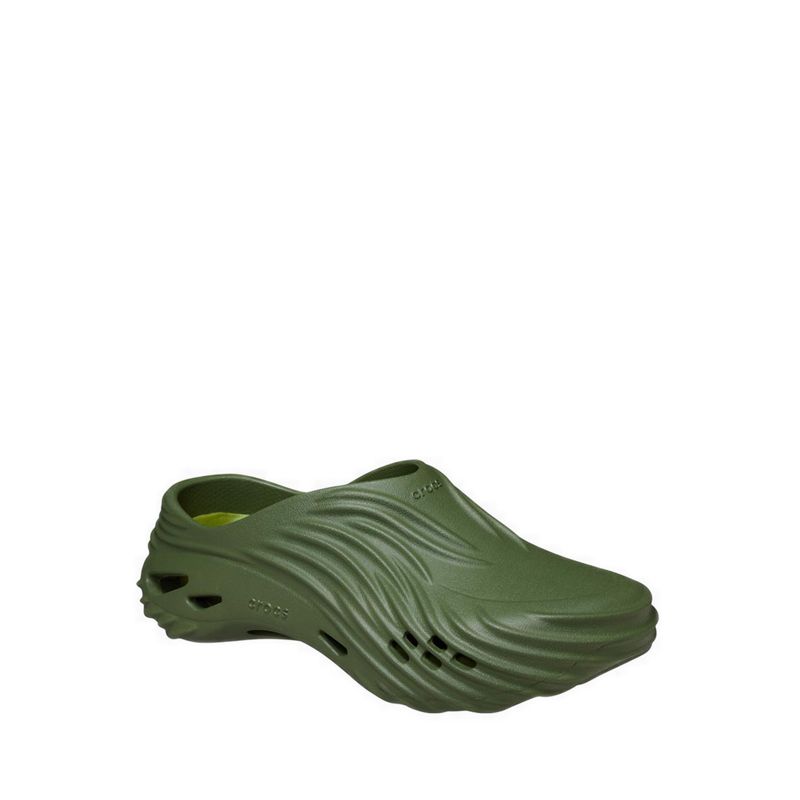 Crocs Echo Wave Unisex Clog - Army Green - Gambar 3
