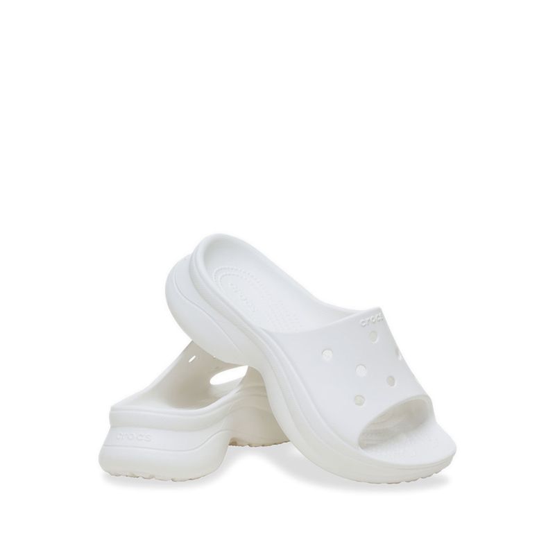 Crocs Bae Women Slide - White - Gambar 3