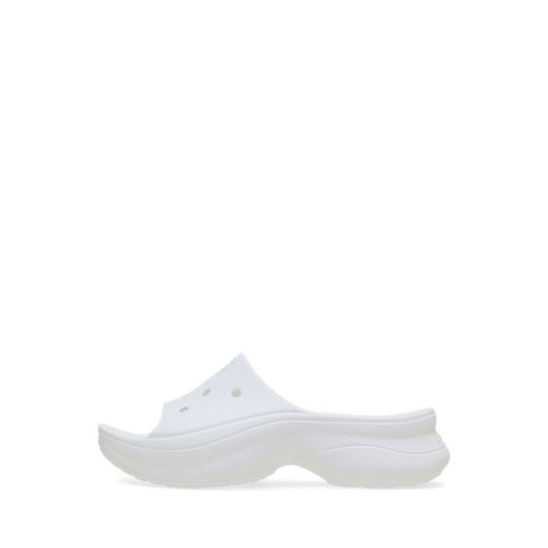 Crocs Bae Women Slide - White - Gambar 7