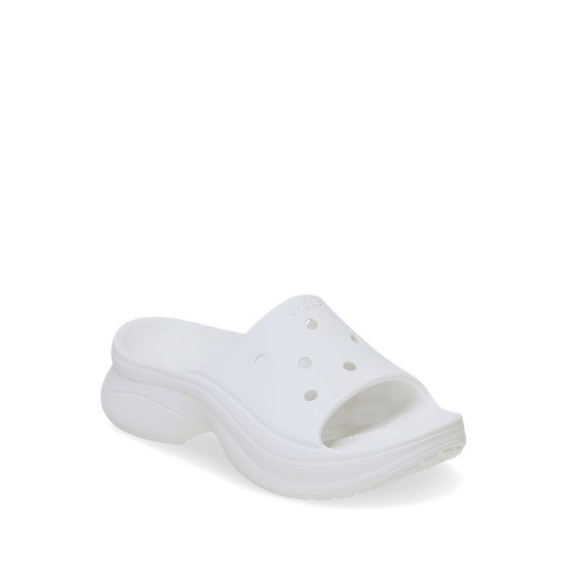 Crocs Bae Women Slide - White - Gambar 3