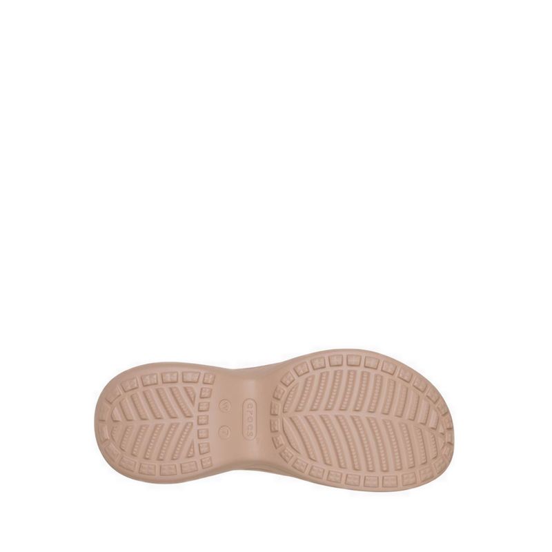 Crocs Bae Slide Women Clog - Pink Caramel - Gambar 7