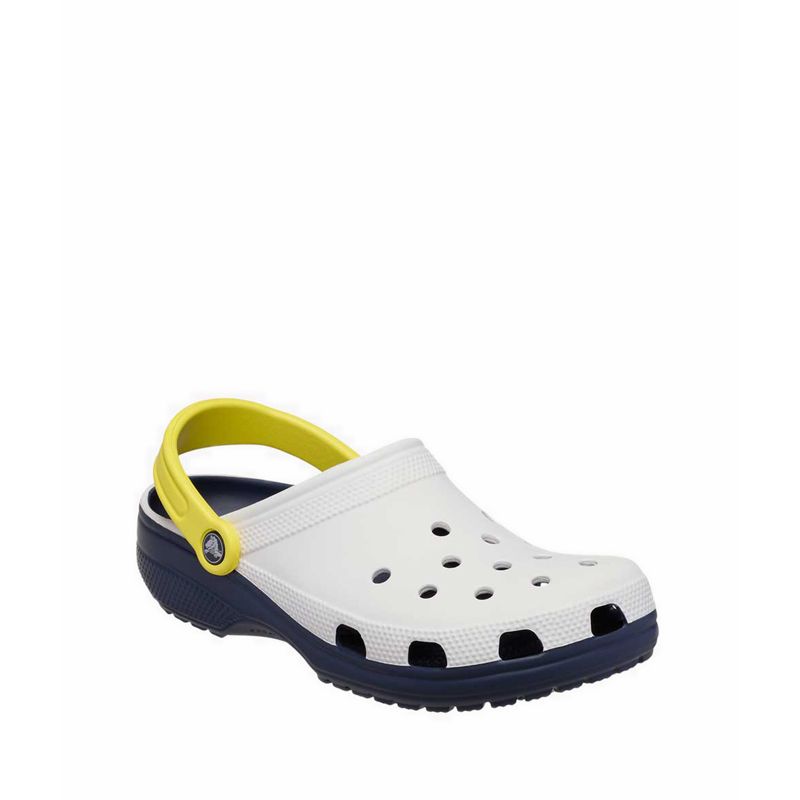 Crocs Classic Retro Sport Unisex Clog - White - Gambar 3