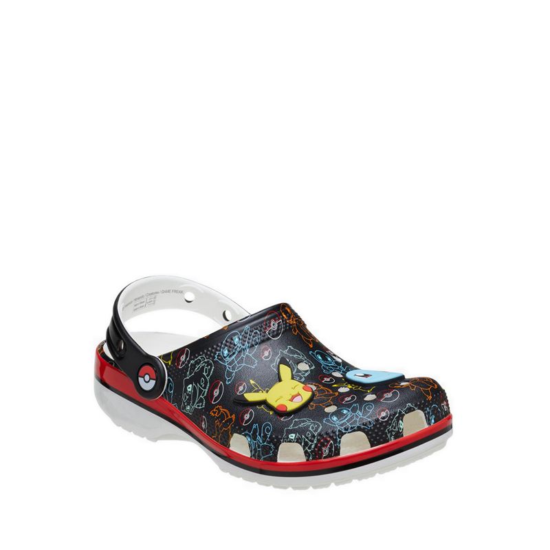 Crocs Pokemon Print Classic Kids Clog - Multi - Gambar 3