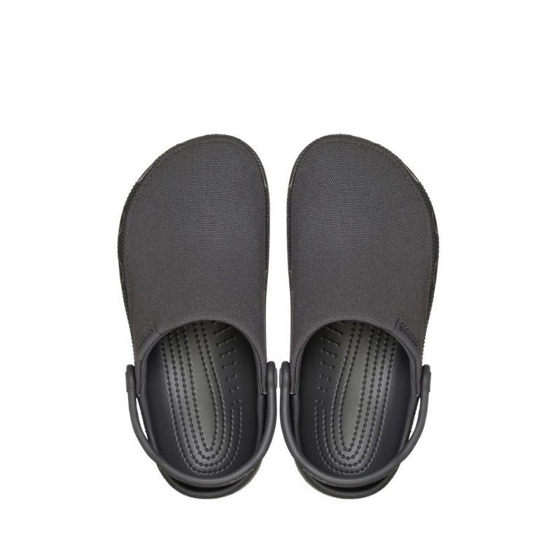 Crocs Classic Crafted Unisex Clog - Black Sand - Gambar 6