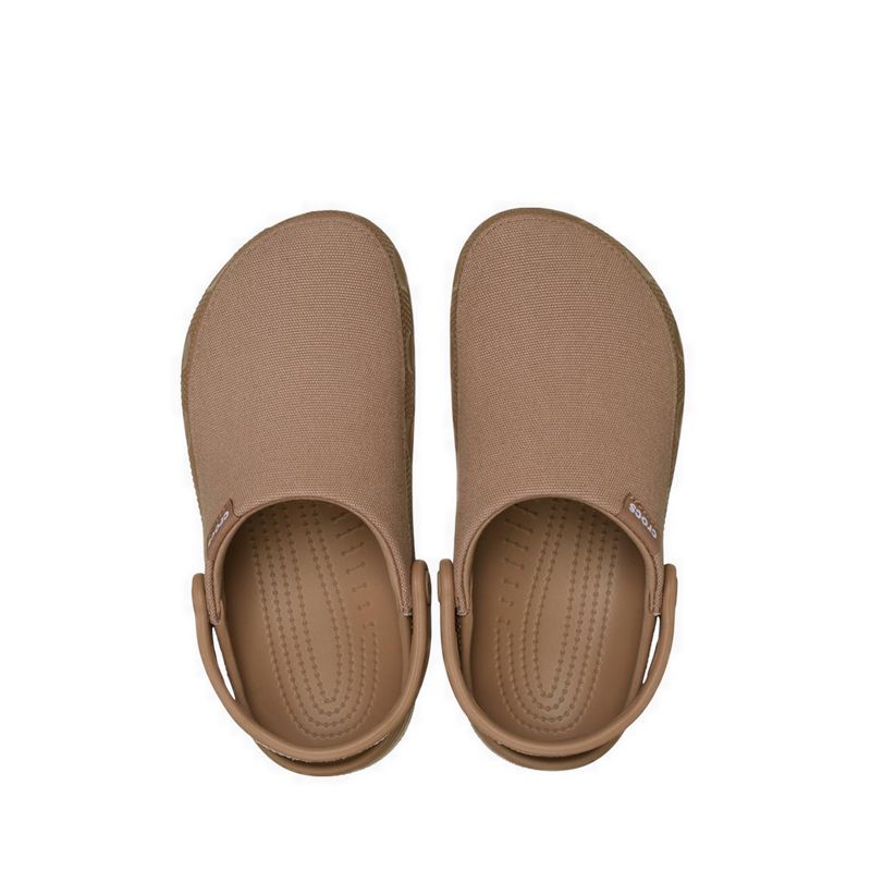 Crocs Classic Crafted Unisex Clog - Milk Chocolate - Gambar 6