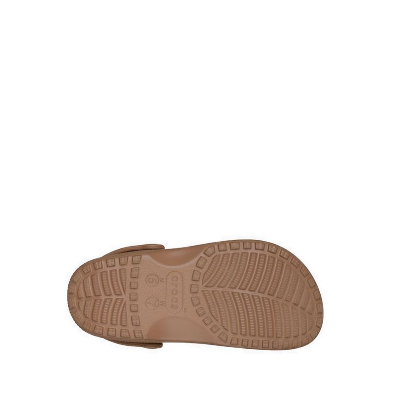 Crocs Classic Crafted Unisex Clog - Milk Chocolate - Gambar 7