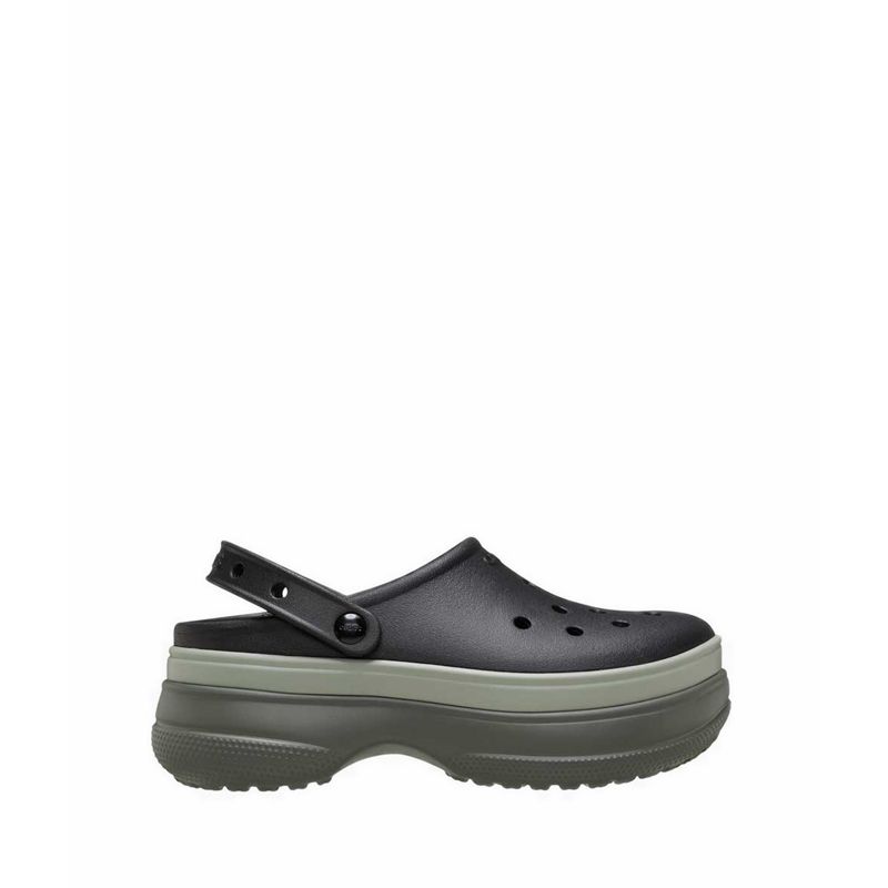 Crocs Classic Stacked Unisex Clog - Black