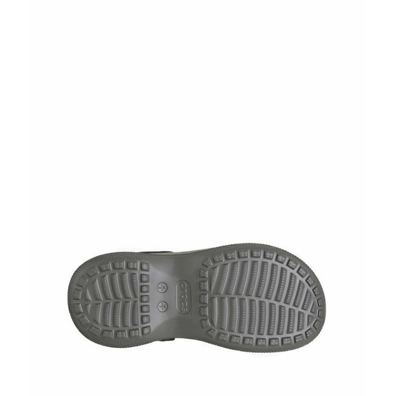 Crocs Classic Stacked Unisex Clog - Black - Gambar 7