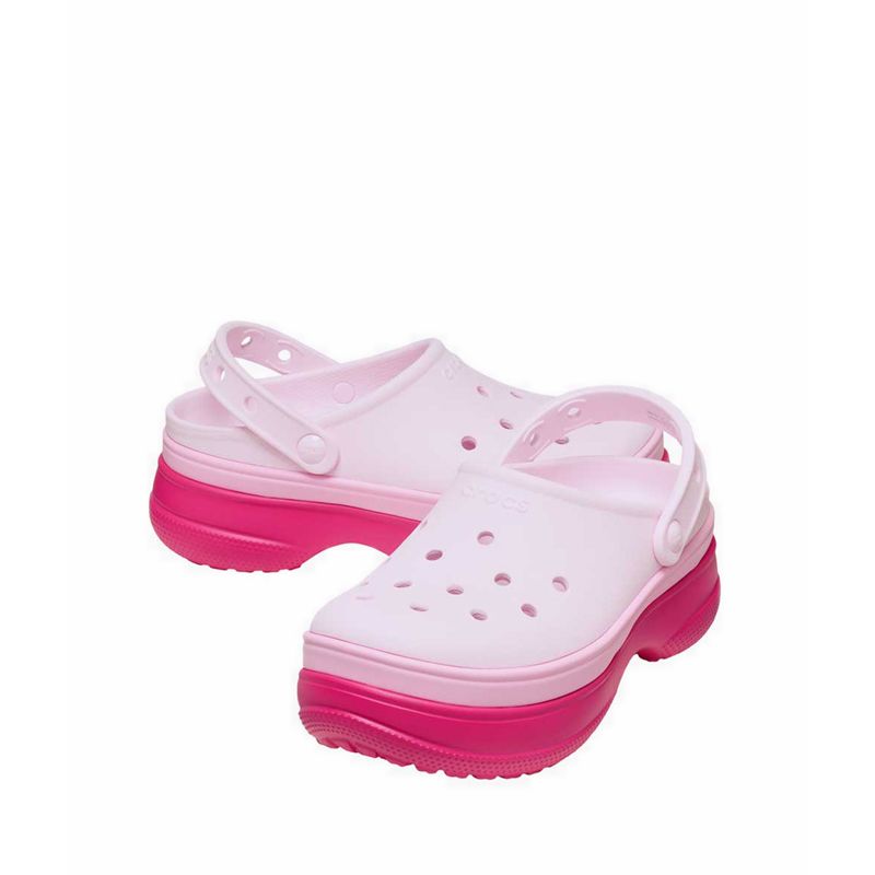 Crocs Classic Stacked Unisex Clog - Dragon Fruit - Gambar 4