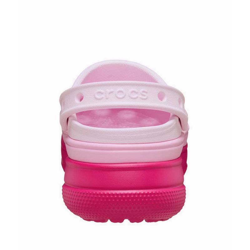 Crocs Classic Stacked Unisex Clog - Dragon Fruit - Gambar 5