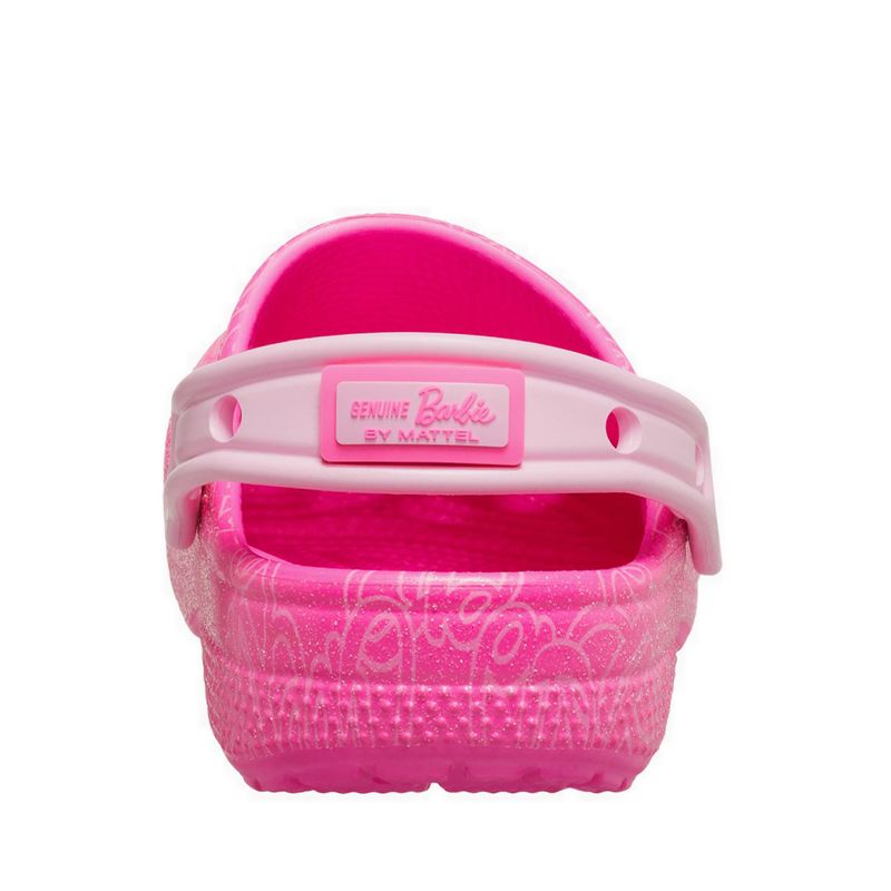 Crocs Mattel Pink Barbie Classic Kids Clog - Multi - Gambar 5