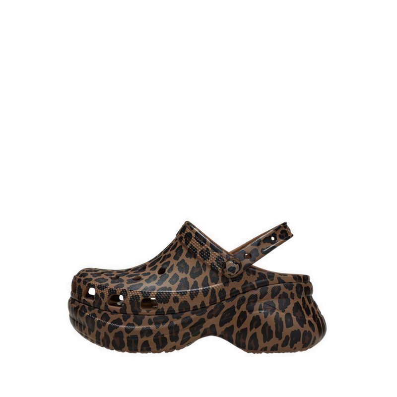 Crocs Bae Animal Women Clog - Sepia/Leopard - Gambar 2