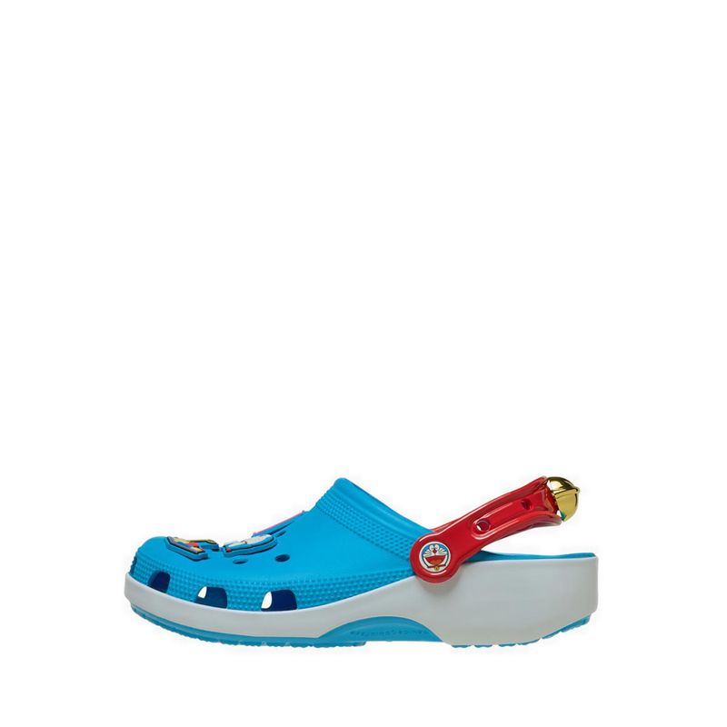Crocs Doraemon Classic Unisex Clog - Multi - Gambar 2