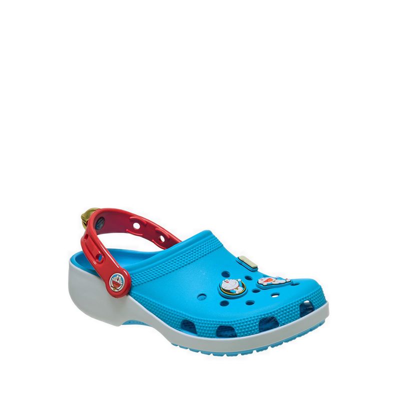 Crocs Doraemon Classic Unisex Clog - Multi - Gambar 3
