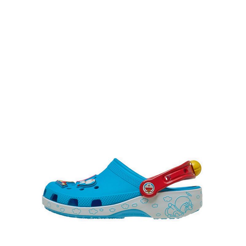 Crocs Doraemon Classic Kids Clog - Multi - Gambar 2