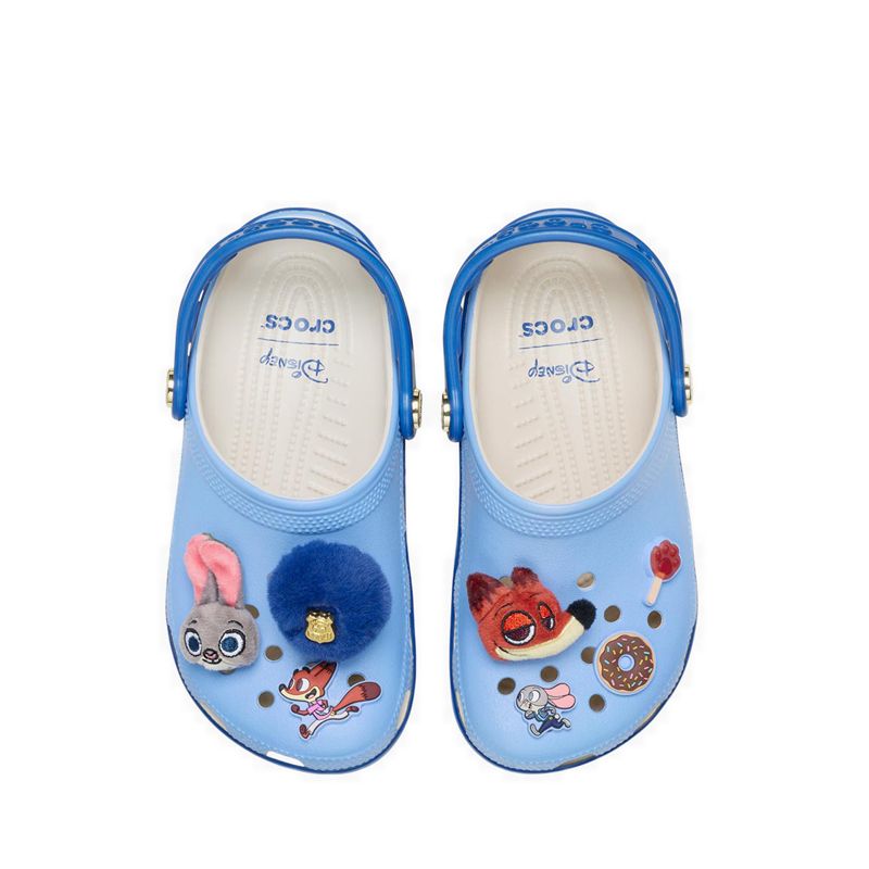 Crocs Zootopia Classic Kids Clog - Multi - Gambar 4