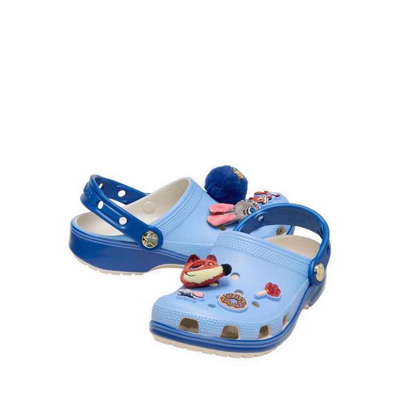 Crocs Zootopia Classic Kids Clog - Multi - Gambar 5