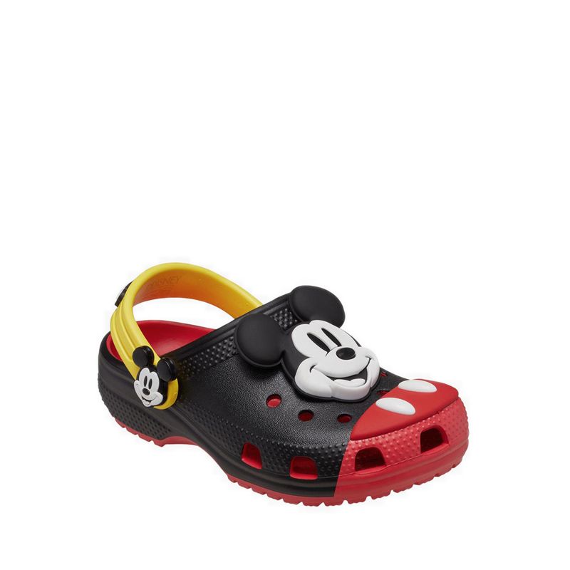 Crocs Mickey Mouse Classic Kids Clog - Multi - Gambar 3
