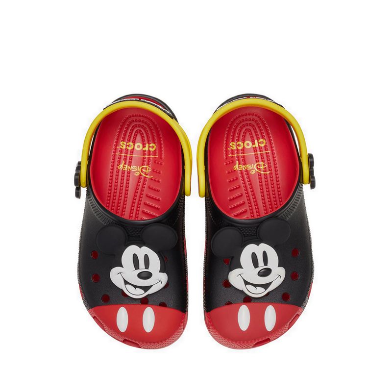 Crocs Mickey Mouse Classic Kids Clog - Multi - Gambar 6