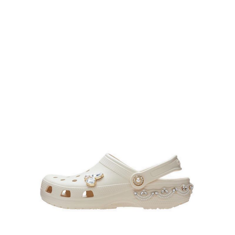 Crocs Classic Pinnacle Embellishment Unisex Clog - Frappe - Gambar 2
