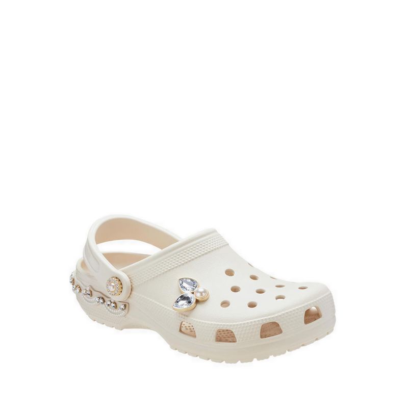 Crocs Classic Pinnacle Embellishment Unisex Clog - Frappe - Gambar 3