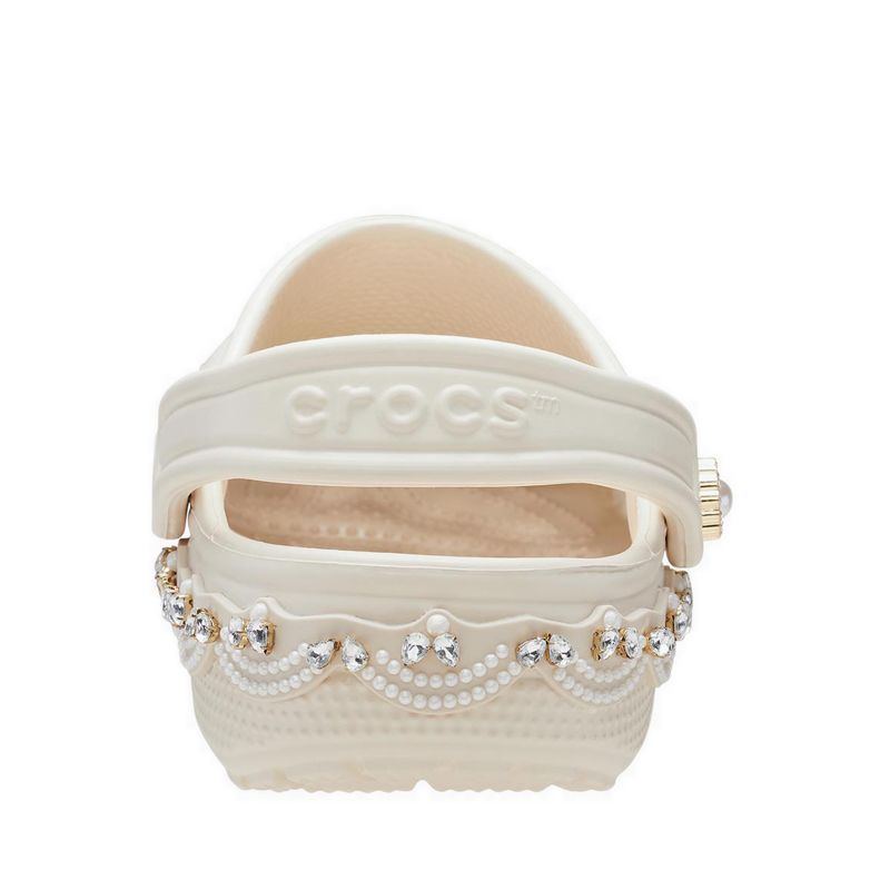 Crocs Classic Pinnacle Embellishment Unisex Clog - Frappe - Gambar 5
