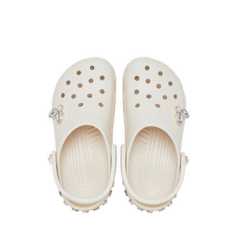 Crocs Classic Pinnacle Embellishment Unisex Clog - Frappe - Gambar 6