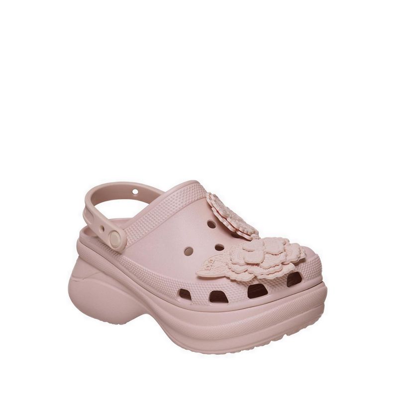 Crocs Bae Lace Floral Women Clog - Quartz - Gambar 3
